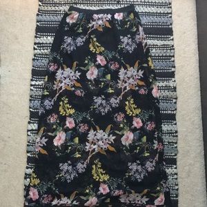 Floral Maxi Skirt